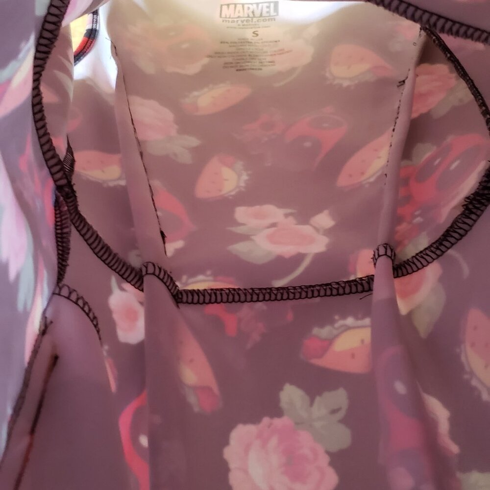 Deadpool Taco Floral print skater dress - Picture 8 of 9